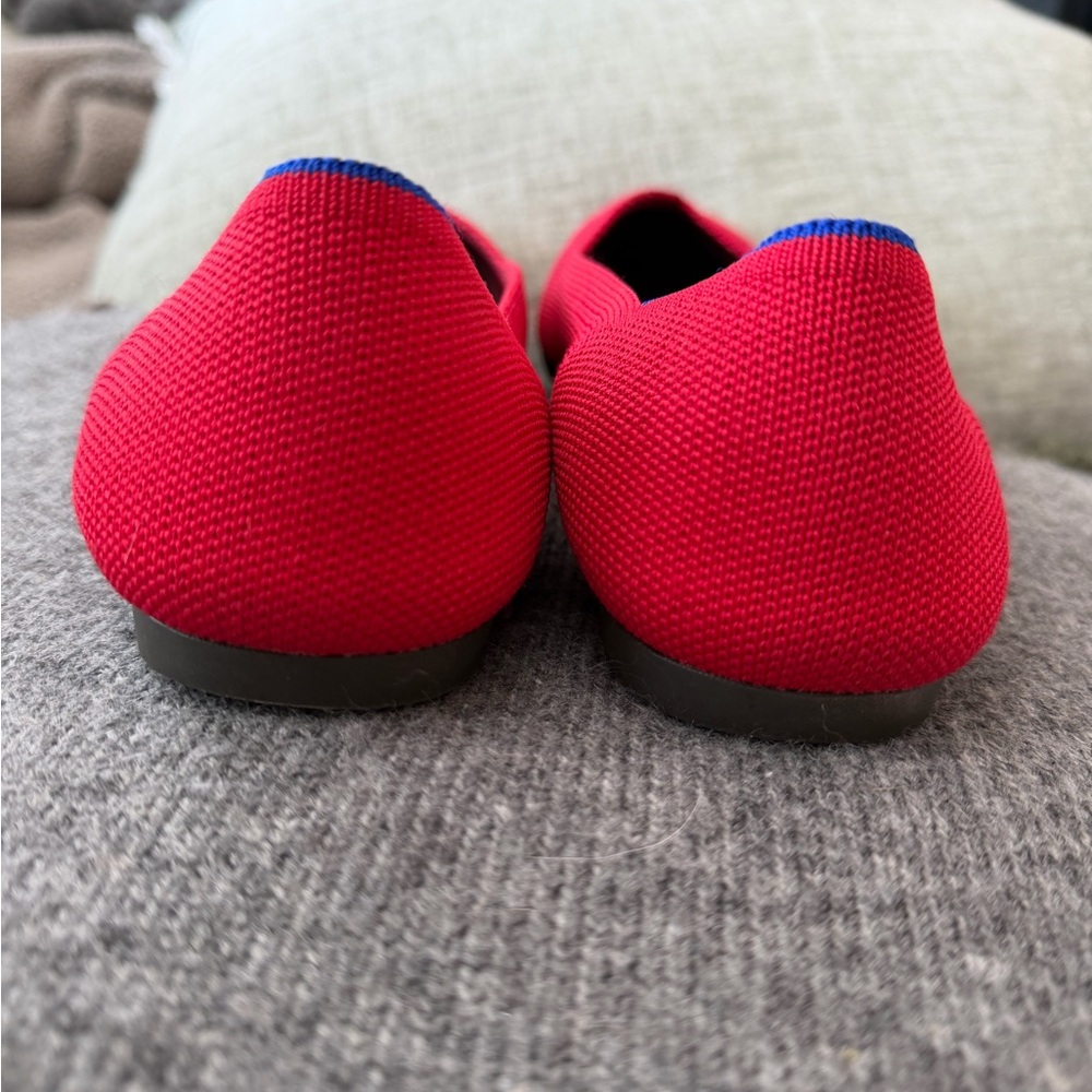 Rothy's Red Pointed Flats - Picture 3 of 15